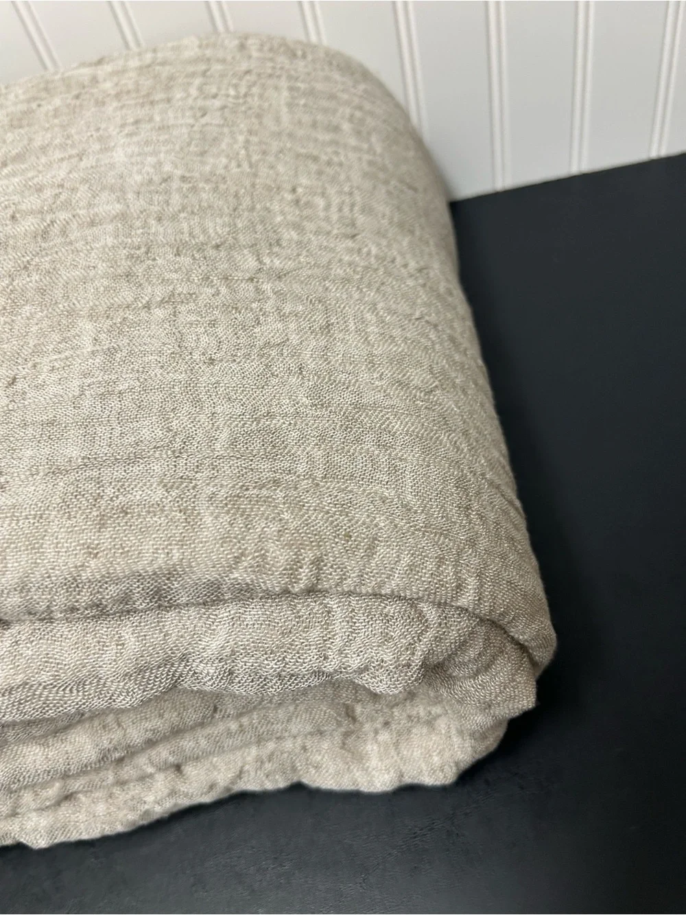 Pottery Barn cloud blanket queen